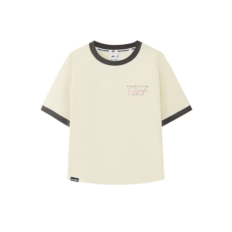 Футболка Skechers Kids Pure White 01SV Kids T-Shirts - изображение 1