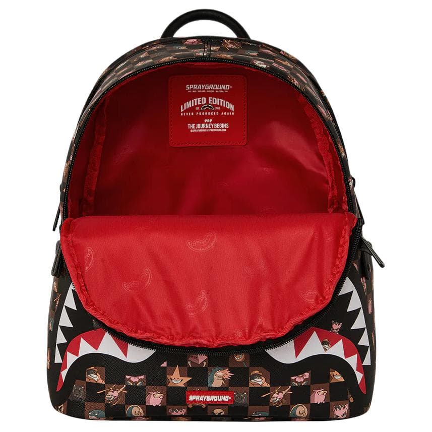 Рюкзак SPRAYGROUND ПВХ (поливинилхлорид) Рюкзак Унисекс Черный - изображение 4