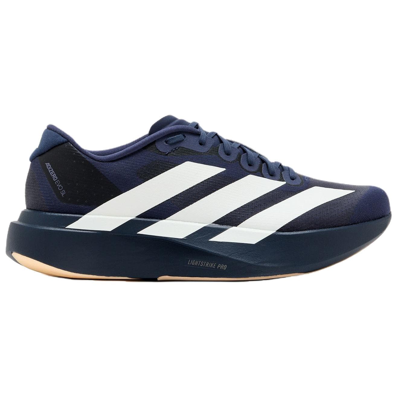 Кроссовки для бега Adidas Adizero Evo SL Беговые кроссовки Мужские Морской синий Белый - изображение 2