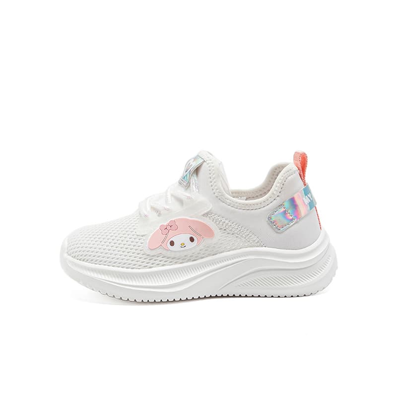 Кроссовки Sanrio Hello Kitty Слипоны с сетчатым верхом Повседневные удобные универсальные кроссовки для мальчиков и девочек Лоу-топы с амортизацией и противоскользящей подошвой - изображение 1