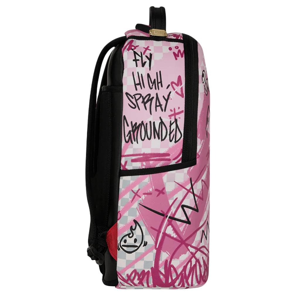 Рюкзак SPRAYGROUND ПВХ (поливинилхлорид) Рюкзак Унисекс Розовый - изображение 4