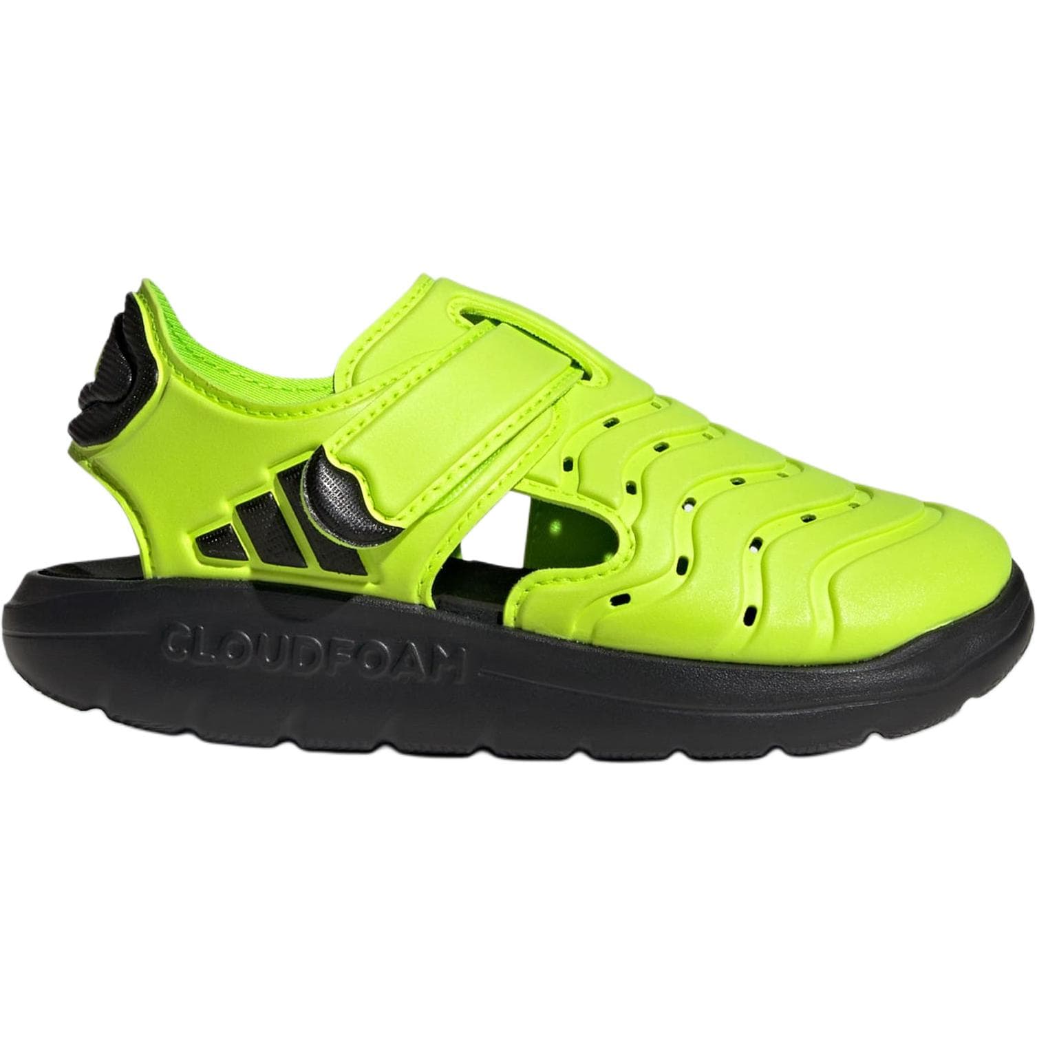 Сандалии Adidas WATER SANDAL 2 Низкие Сандалии для Детей с Поддержкой Неоново-Зеленый Детский - изображение 2