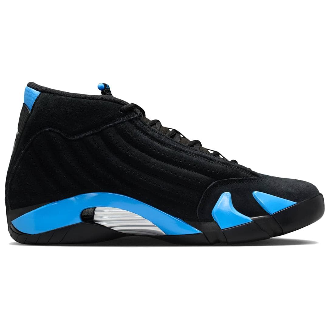 Ретро баскетбольные кроссовки Jordan Air Jordan 14 Low Топ Ретро-баскетбольные кроссовки Унисекс Чёрно-синий - изображение 2