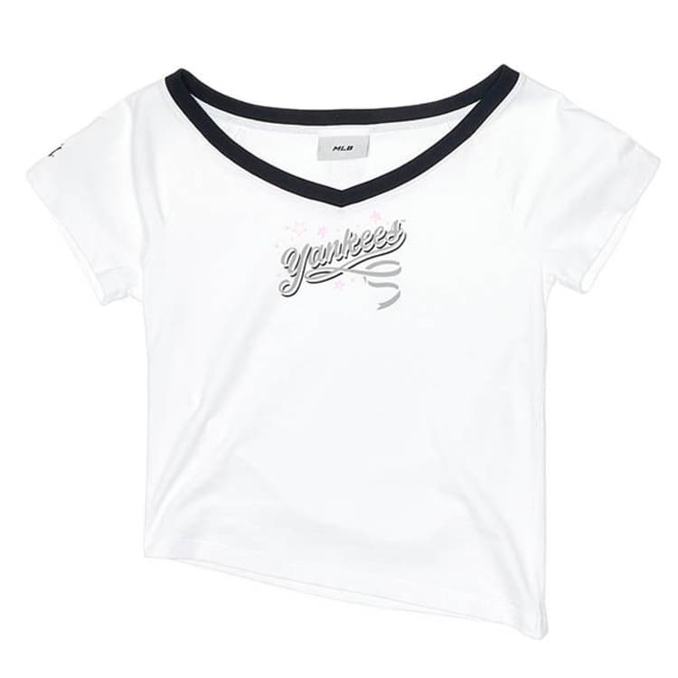 Футболка MLB New York Yankees SS26 Реглан T-Shirt Женская - изображение 1