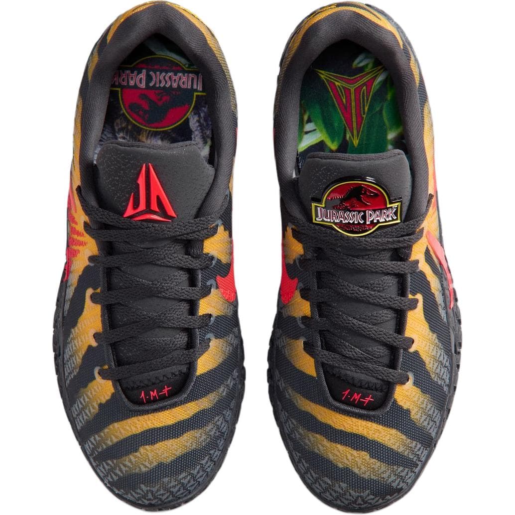 Кроссовки для баскетбола Nike X Jurassic Park Ja 3 Oтскок Low Топ Баскетбольные кроссовки Угольно-серый Унисекс - изображение 4