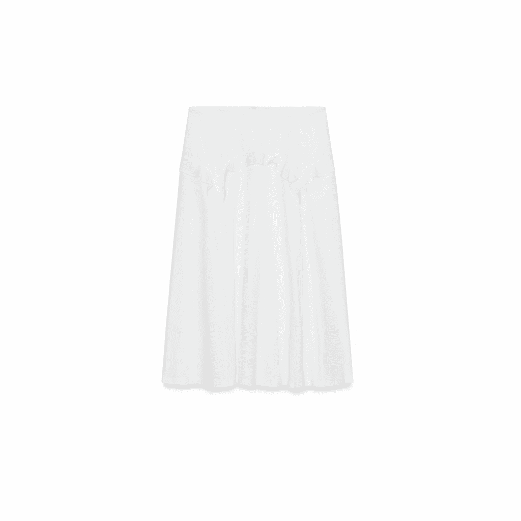 Юбка ZARA Белый Женские Повседневные Длинные Юбки - изображение 1
