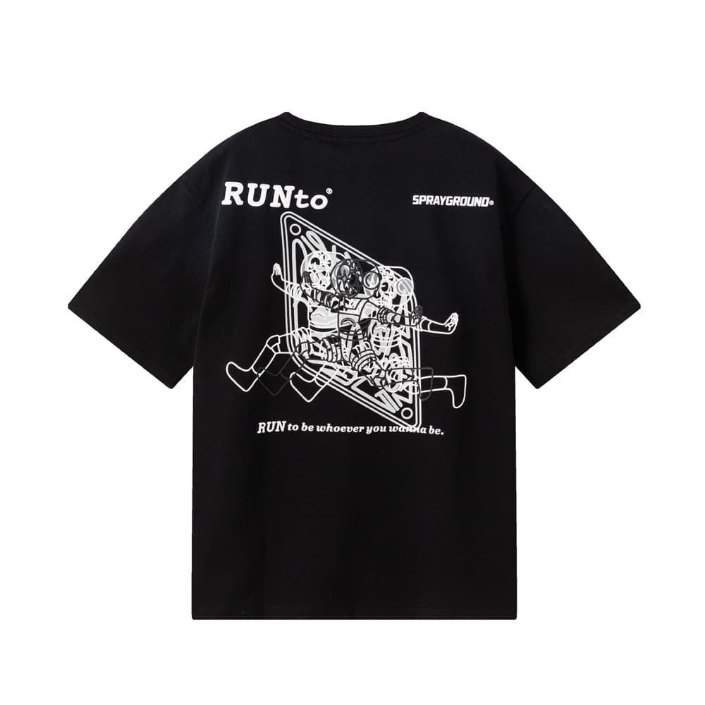 Футболка SPRAYGROUND Мужские T-рубашки - изображение 3