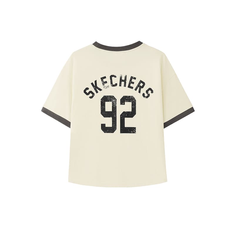 Футболка Skechers Kids Pure White 01SV Kids T-Shirts - изображение 2