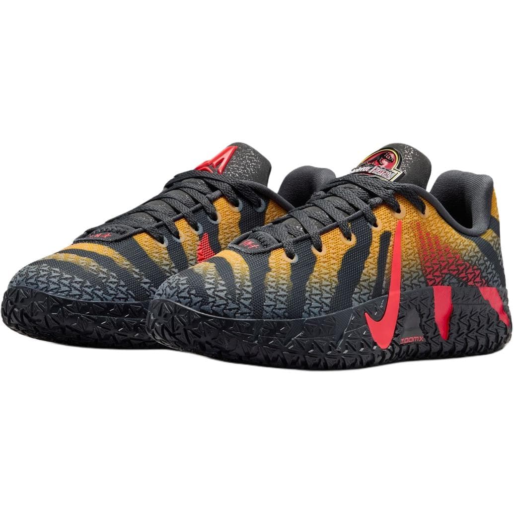 Кроссовки для баскетбола Nike X Jurassic Park Ja 3 Oтскок Low Топ Баскетбольные кроссовки Угольно-серый Унисекс - изображение 3