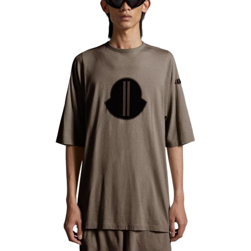 Футболка Moncler x RICK OWENS FW23 logoT - изображение 4