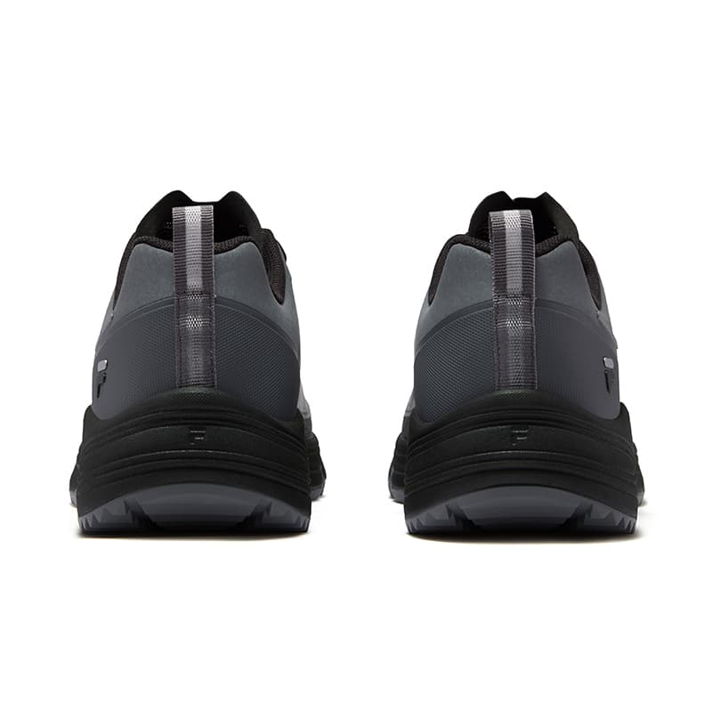 Кроссовки FILA FUSION COMO X Амортизация устойчивость к истиранию дышащий легкий низкий верх уличная обувь мужской серый замковая - изображение 5