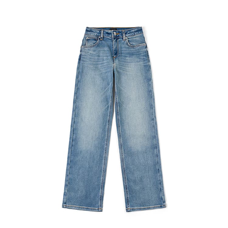 Джинсы Lee Medium Light Blue Women's Jeans Ли Медиум Светло-Синий Женские Джинсы - изображение 1