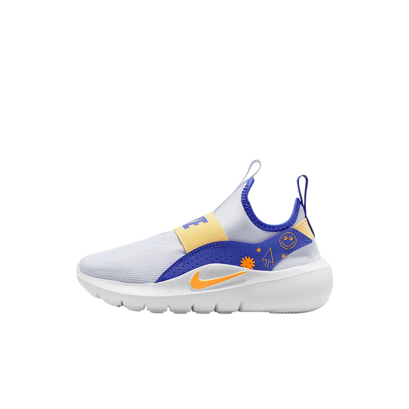 Кроссовки NIKE Flex Runner 4 Синтетическая кожа текстиль Лоу-топы Беговые кроссовки Детский - изображение 1