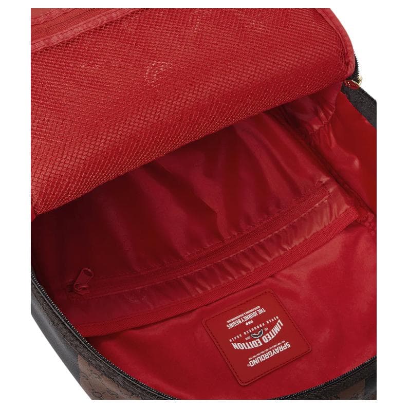 Рюкзак SPRAYGROUND ПВХ (поливинилхлорид) Рюкзак Унисекс Коричневый - изображение 6