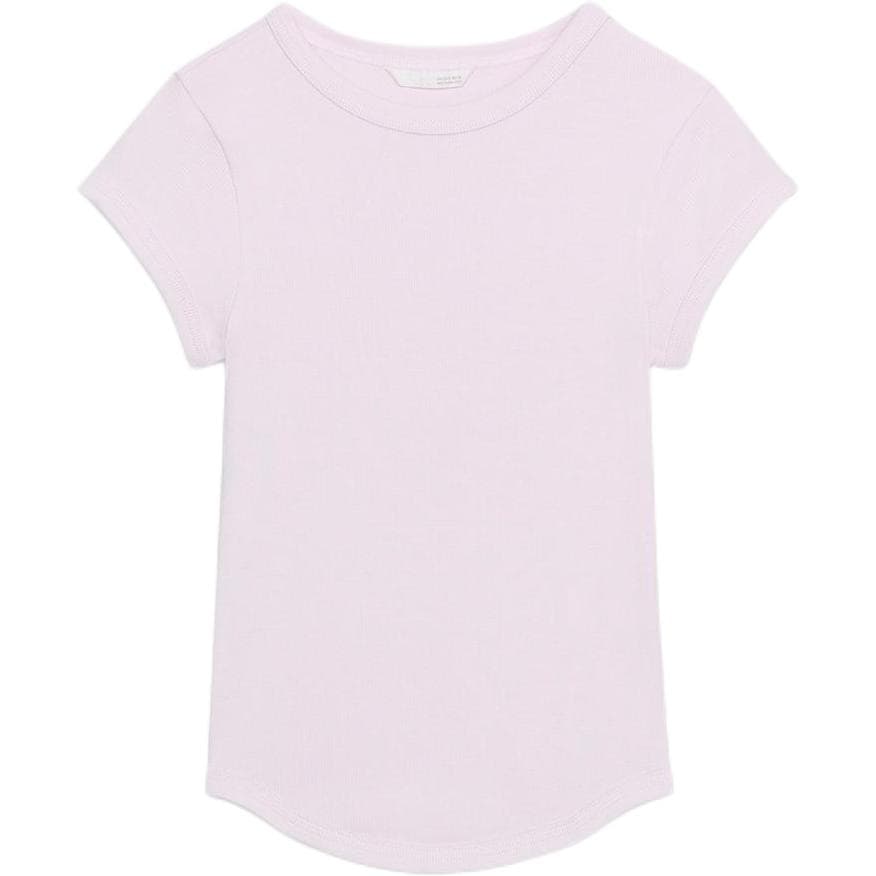 Футболка ZARA Светло-фиолетовые женские T-рубашки - изображение 1