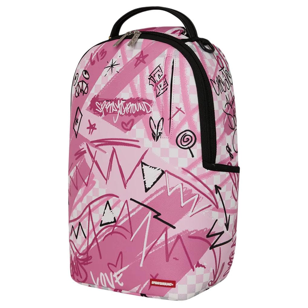 Рюкзак SPRAYGROUND ПВХ (поливинилхлорид) Рюкзак Унисекс Розовый - изображение 3