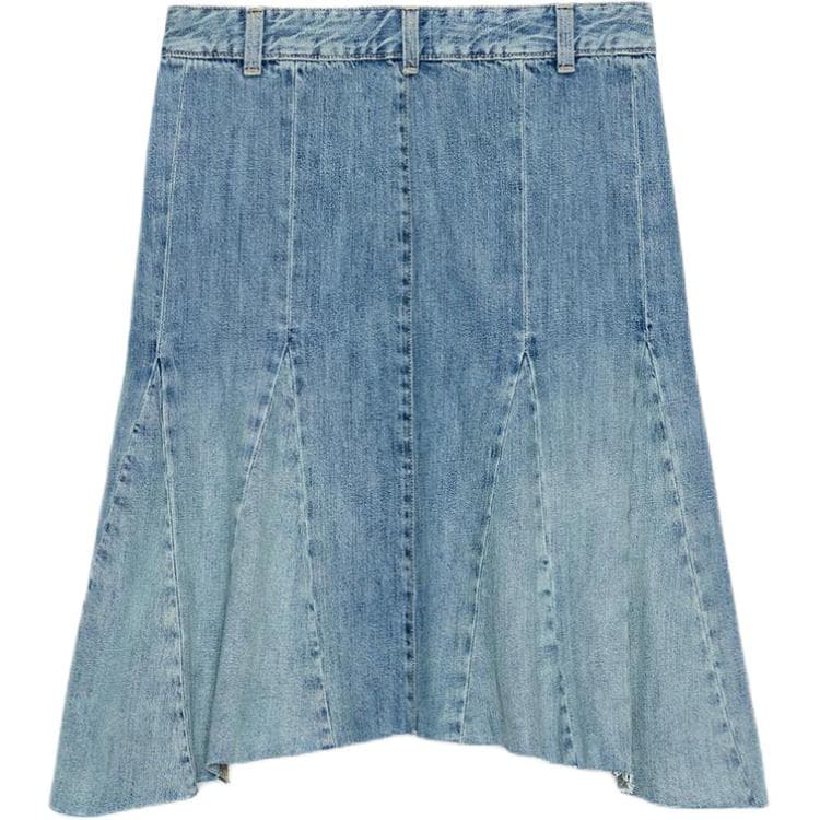 ZARA Trf Джинсовые Мини Юбки Женские - изображение 2