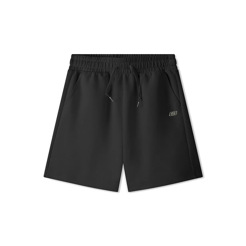 Шорты Skechers Charcoal Black 0018 Женские Повседневные Шорты - изображение 1