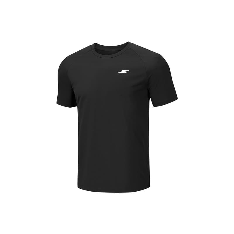 Футболка Skechers Charcoal Black 0018 Мужская T-рубашка - изображение 1