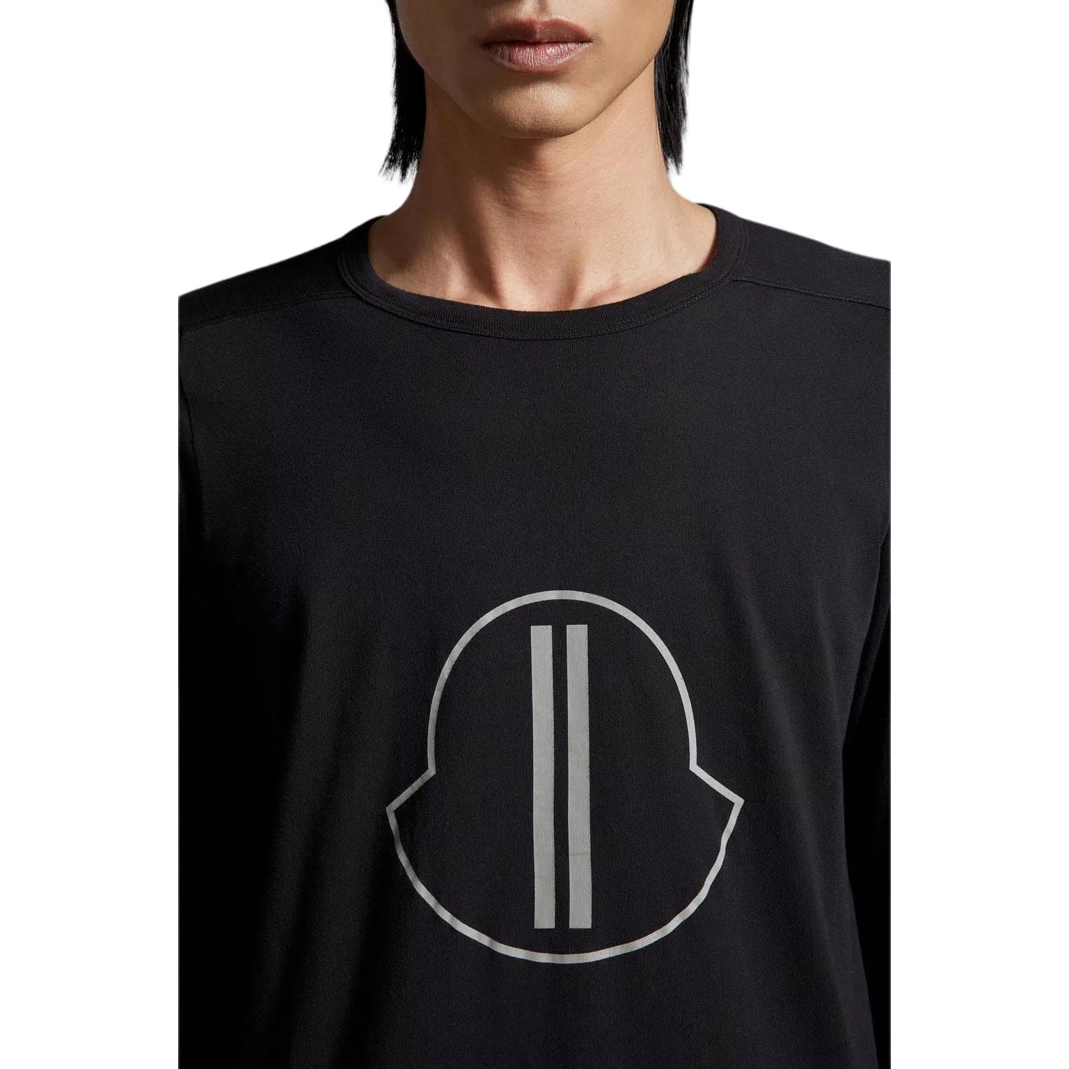 Футболка Moncler x RICK OWENS logo FW23T - изображение 2