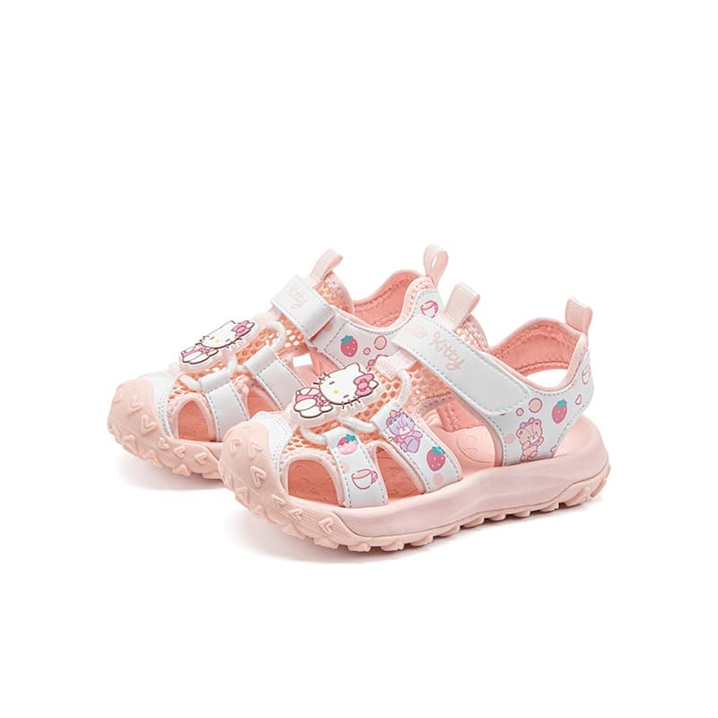 Сандалии Sanrio Hello Kitty Сетчатая модная повседневная обувь для мальчиков и девочек с амортизацией и дышащей сеткой - изображение 3