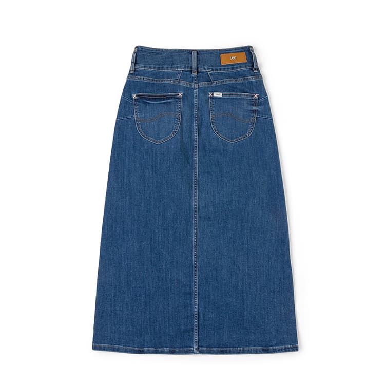 Lee Medium Dark Blue Women's Denim Shorts - изображение 2