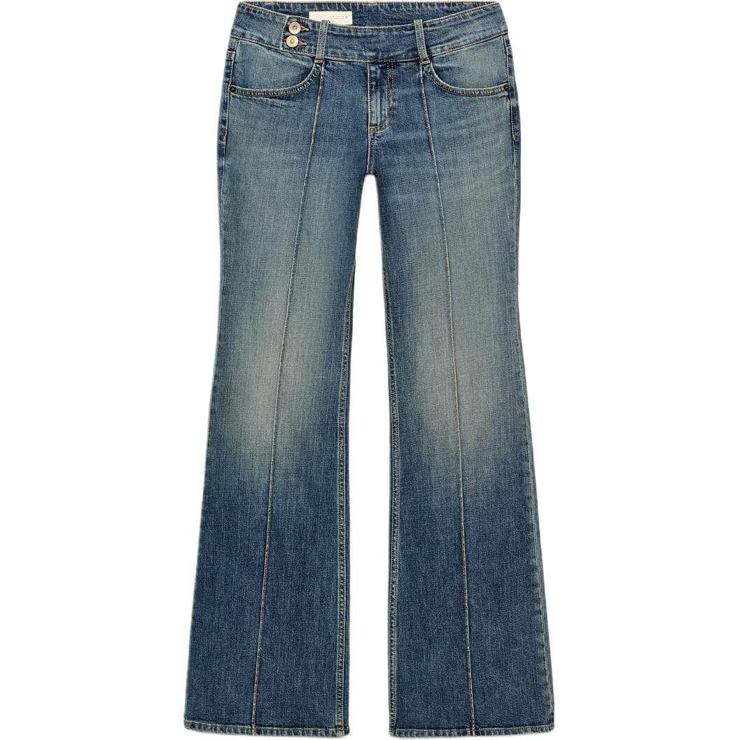 Джинсы ZARA Blue Women's Jeans ZARA Синие Женские Джинсы - изображение 1