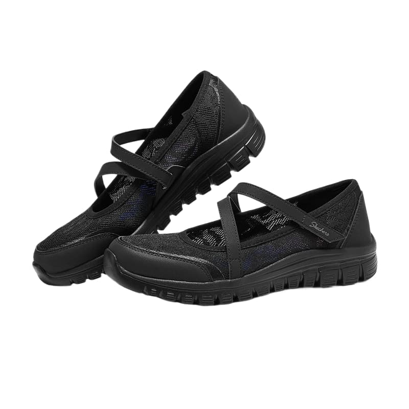 Тапочки Skechers Modern Comfort Сетчатая ткань Женские повседневные туфли Женские - изображение 3