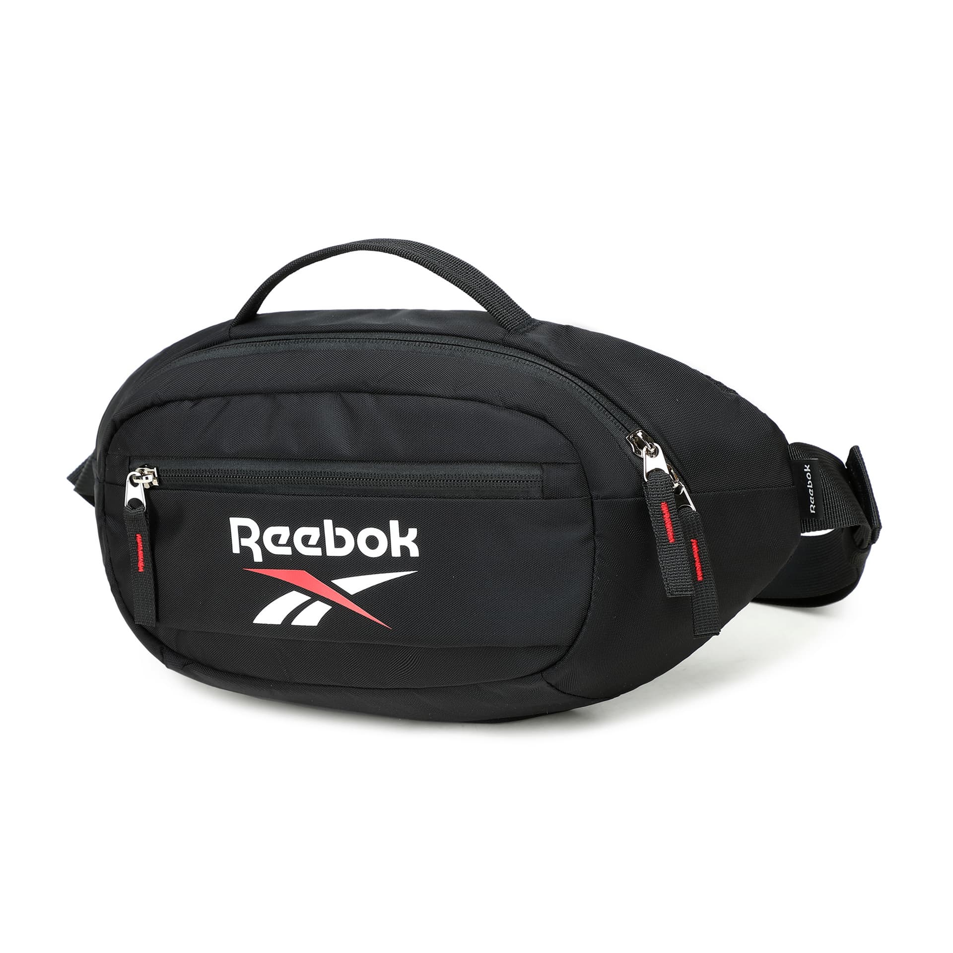 Поясная сумка Reebok Нейлоновая поясная сумка (бандана) Стандартная (стандартная) Унисекс Павлин Синий Классический Черный - изображение 2
