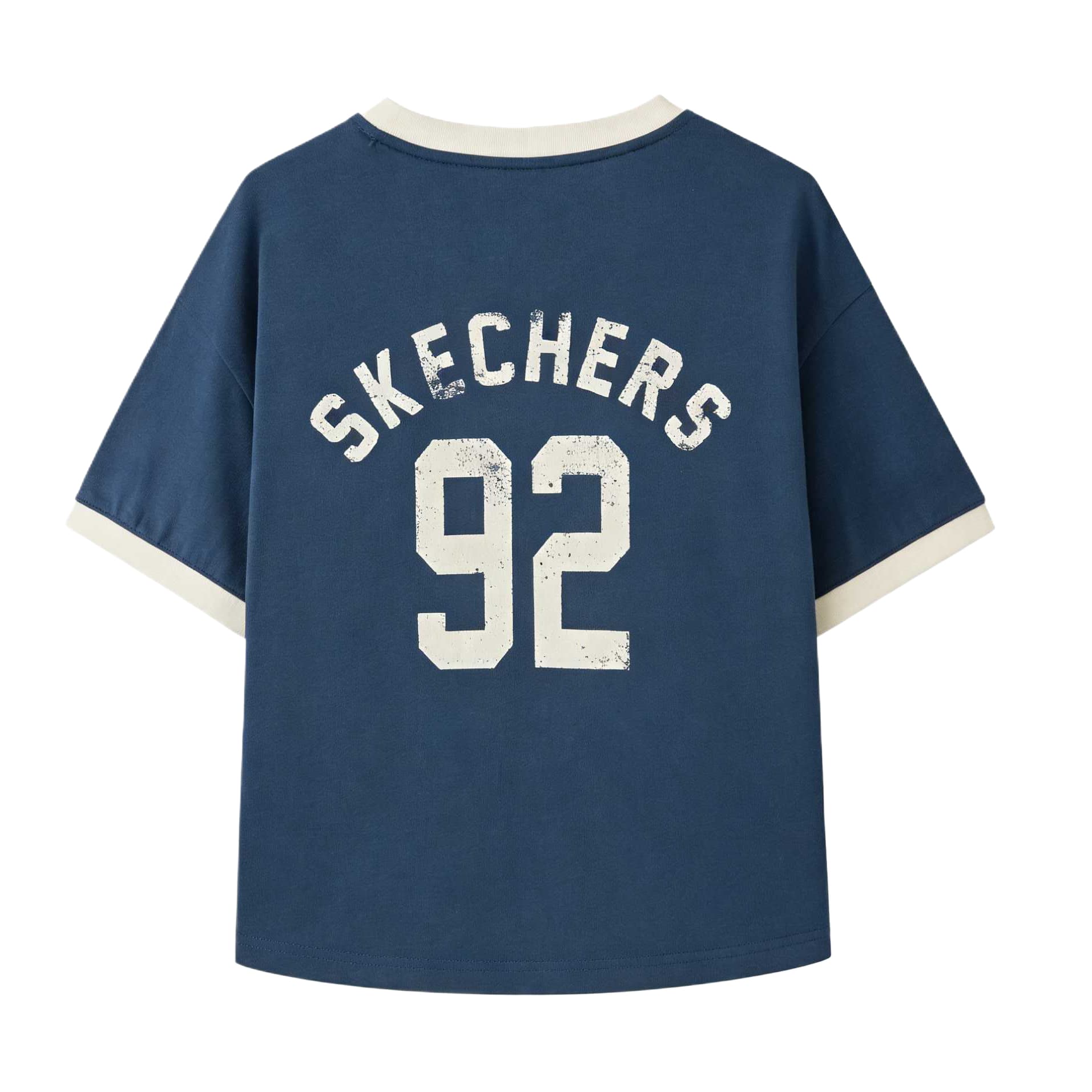 Футболка Skechers Kids Темно-серо-синие 00FM Детские футболки - изображение 2