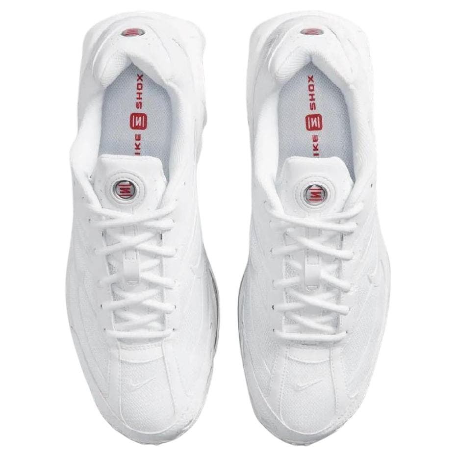 Кроссовки для бега Nike Shox Ride 2 Амортизация Дышащие Беговые кроссовки Унисекс Белые - изображение 4