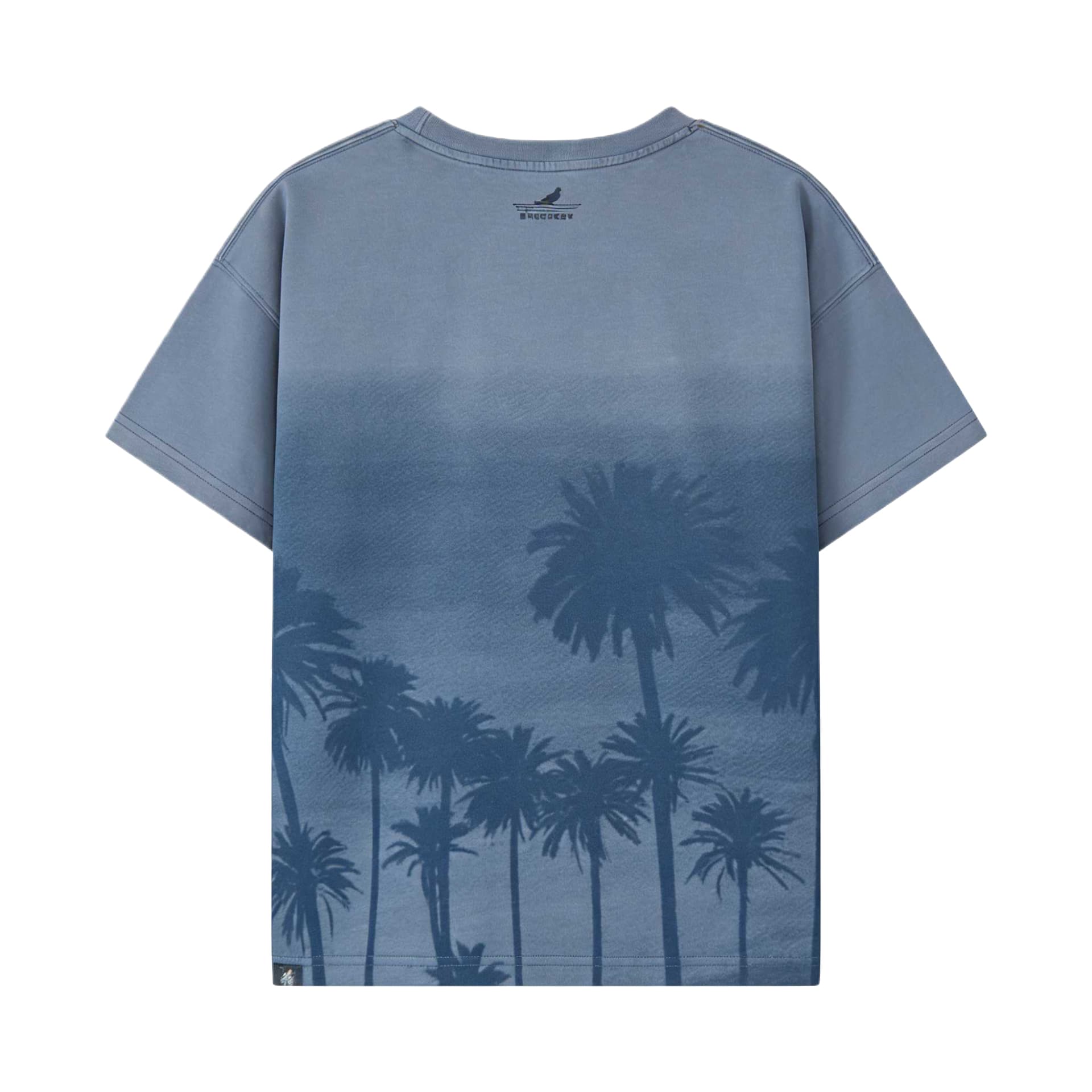 Футболка Skechers Kids Ocean Blue Coconut Green GROVE Print 06KK Kids T-Shirts Skechers Kids Океан Синий Кокос Зеленый GROVE С принтом 06KK Детские Футболки - изображение 2