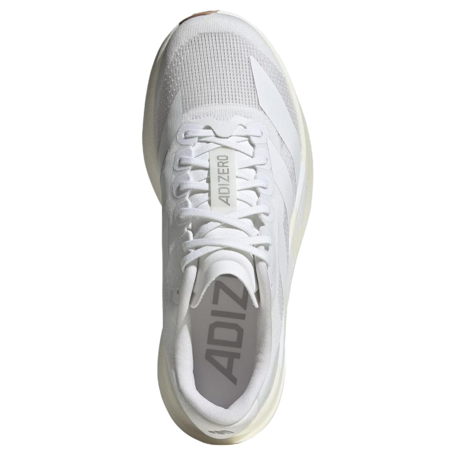 Кроссовки для бега Adidas Adizero Evo SL визуально увеличивает рост Беговые кроссовки Женские Белые - изображение 5