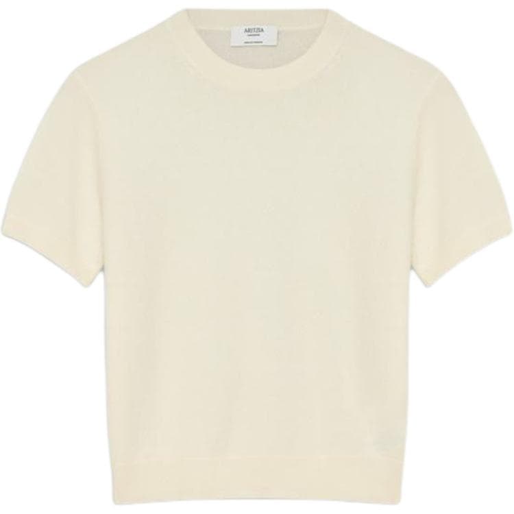 Футболка ARITZIA Светлая береза Белый Женские T-рубашки - изображение 1
