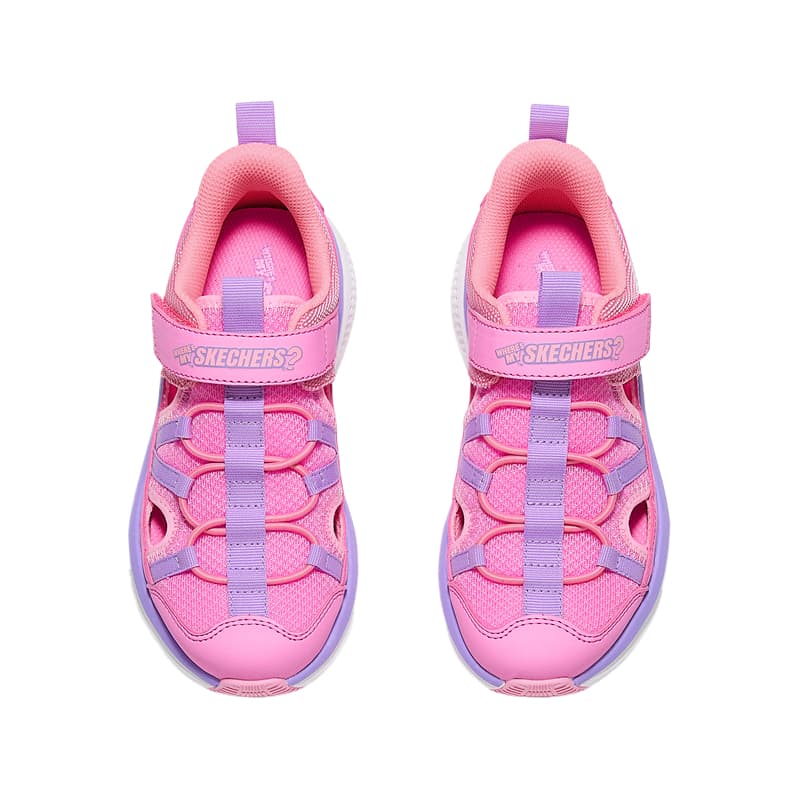 Сандалии Skechers Kids SKECHERS GIRLS Износостойкие Дышащие Противоскользящие Низкие Сандалии для Детей - изображение 3