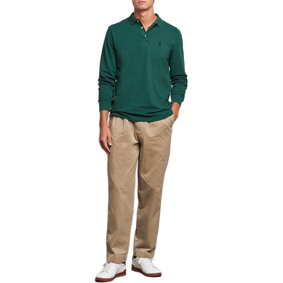 Поло Polo Ralph Lauren Мужское Поло Зеленое - изображение 3
