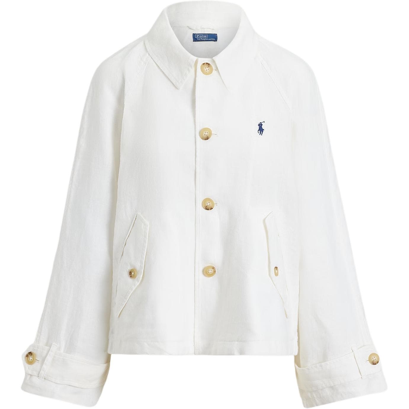 Куртка Polo Ralph Lauren Куртки и Пальто Свободного кроя Женские Белые - изображение 1