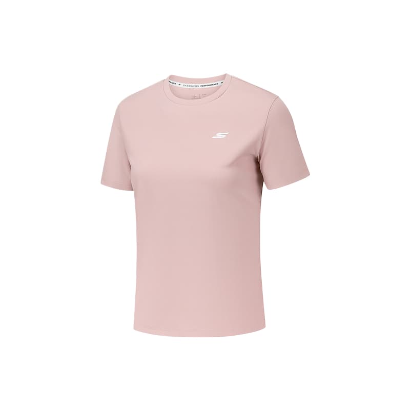 Футболка Skechers Светло-фиолетовый Roland 02J2 Женские T-рубашки - изображение 1