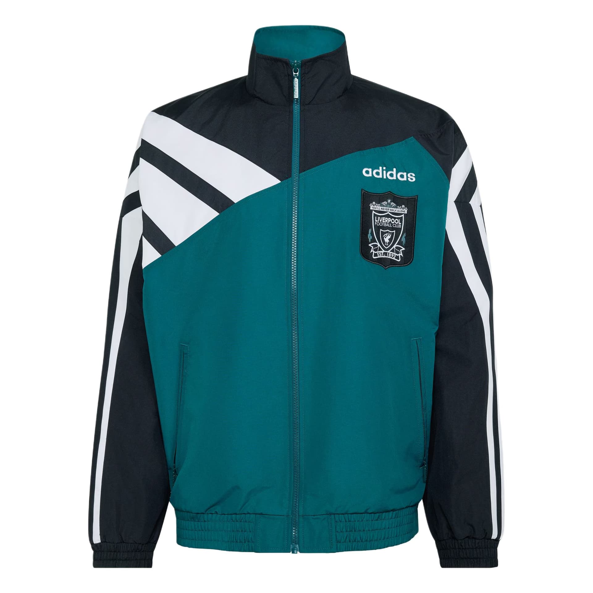 Куртка Adidas Noble Green Black Мужские Куртки - изображение 1