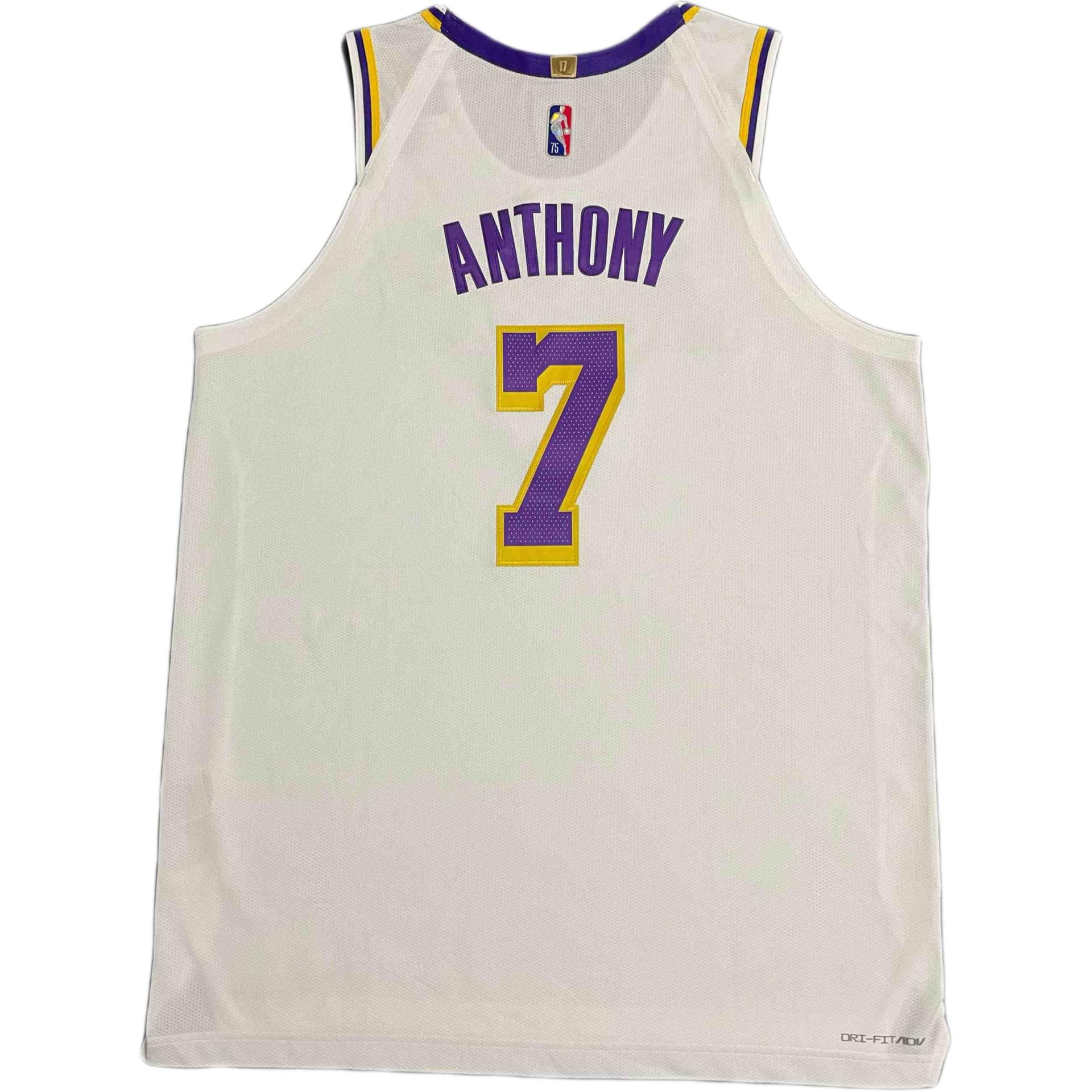 Баскетбольная майка Nike Los Angeles Lakers NBA 7 75 AU - изображение 2