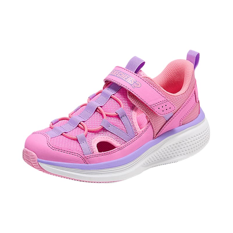 Сандалии Skechers Kids SKECHERS GIRLS Износостойкие Дышащие Противоскользящие Низкие Сандалии для Детей - изображение 2