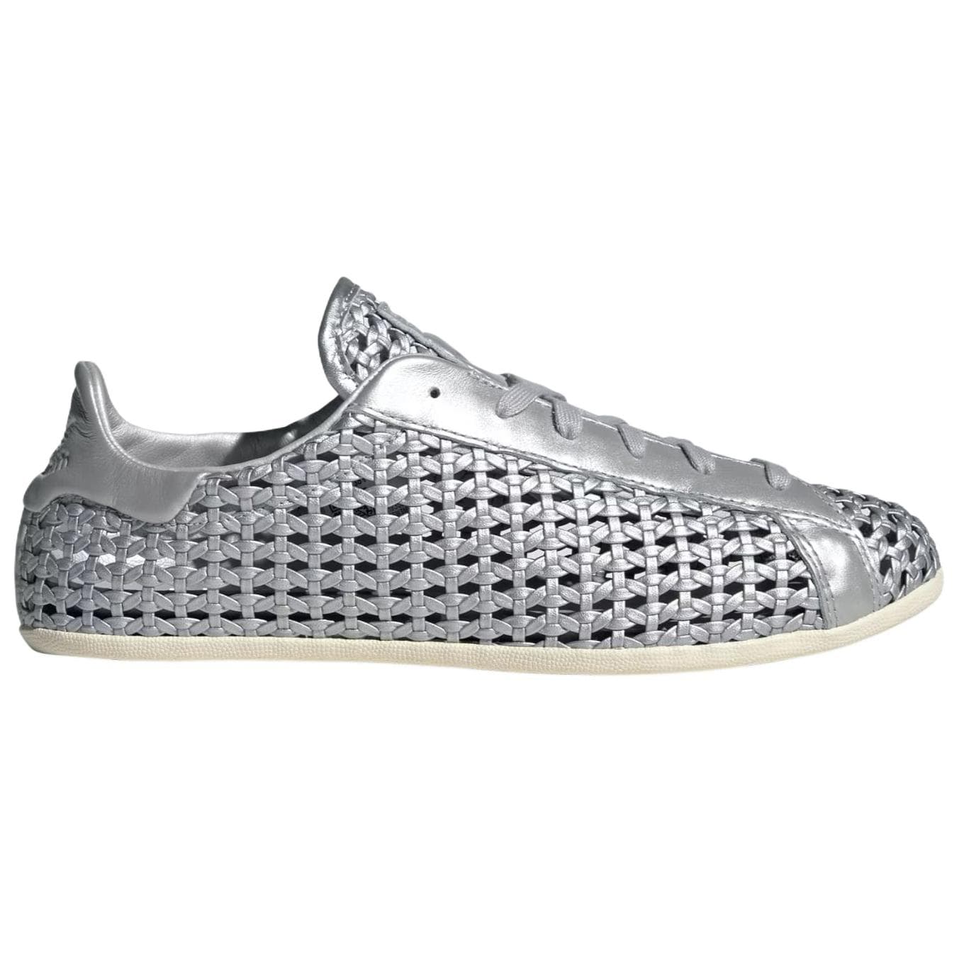 Кроссовки Adidas Originals Stan Smith Дышащий Low Топ Повседневная обувь Women's Silver - изображение 2