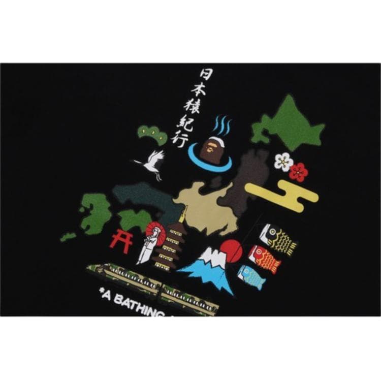 Футболка A BATHING APE Мужские T-рубашки - изображение 3