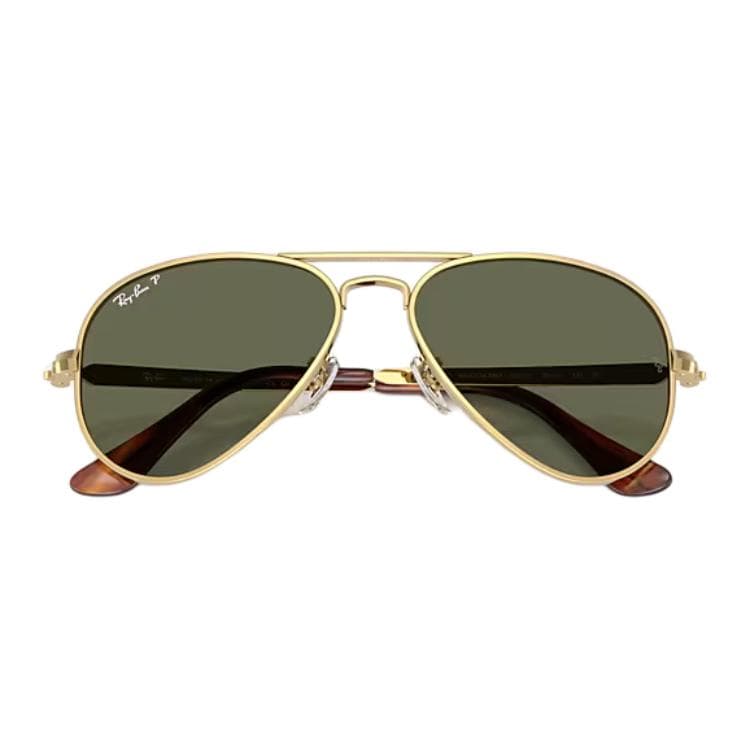 Солнцезащитные очки RayBan Металлические Aviators Солнцезащитные очки Унисекс Полированное Золото - изображение 3