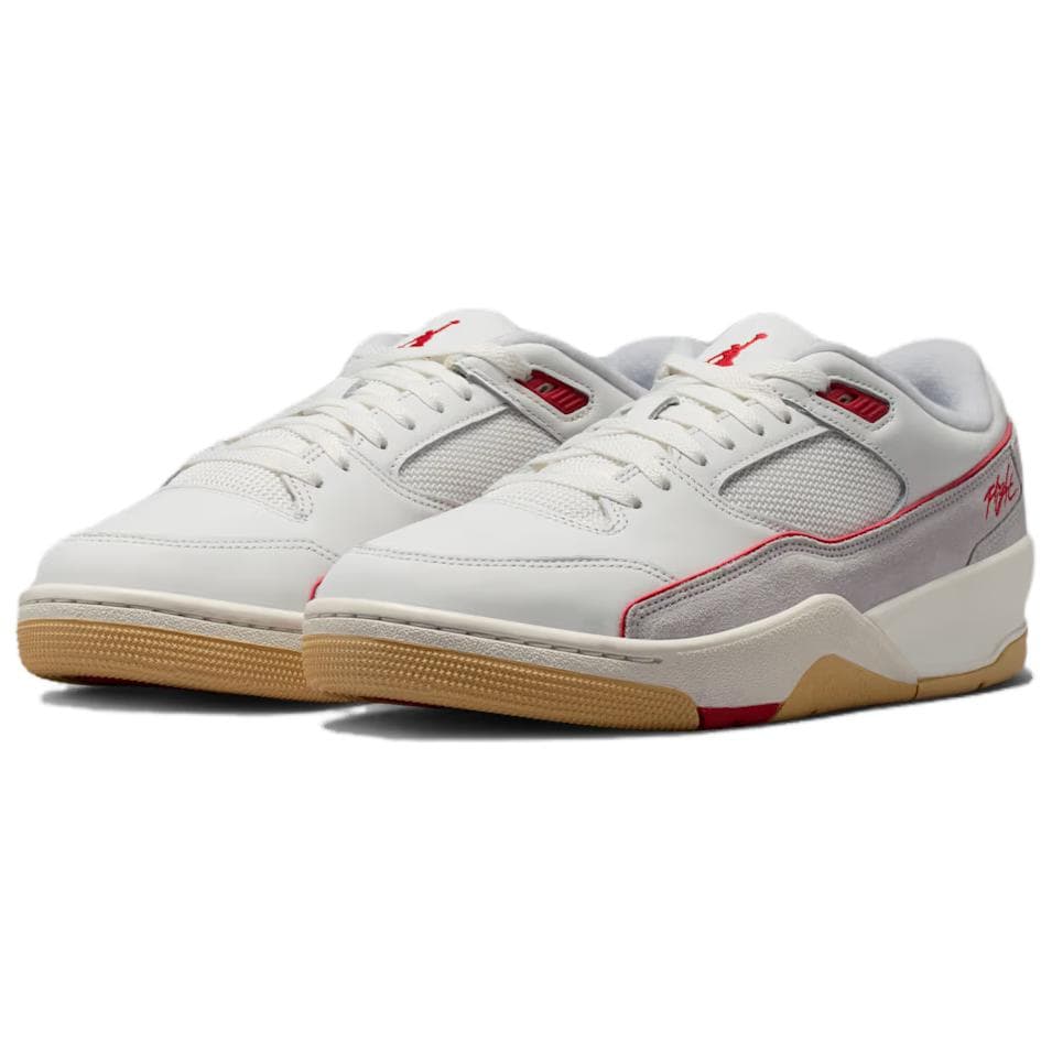 Кроссовки Jordan Flight Court Vintage Баскетбольные кроссовки Мужские Серый Белый - изображение 2