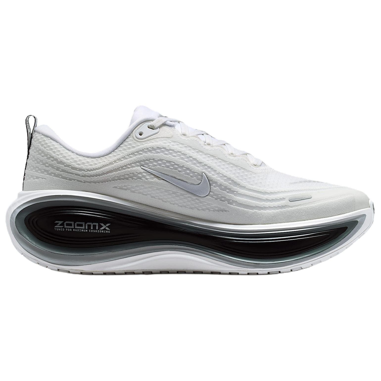 Кроссовки для бега NIKE Vomero Plus Амортизация Дышащий Oтскок Low Топ Беговые кроссовки Мужской Белый черный — фото 2