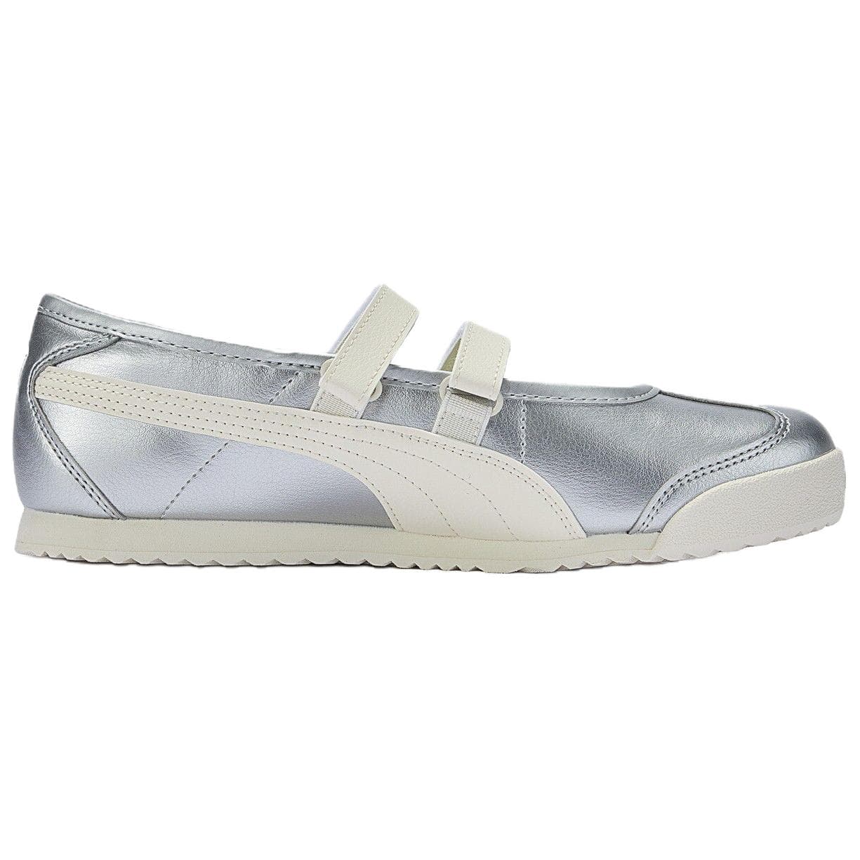 PUMA Turino 2 Туфли Мэри Джейн Женские Серебристо-Белые - изображение 2