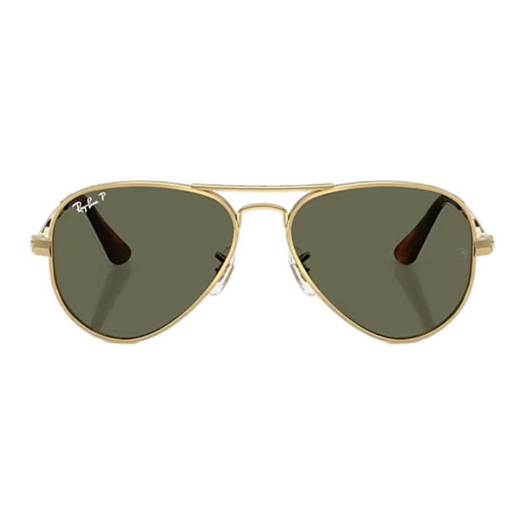 Солнцезащитные очки RayBan Металлические Aviators Солнцезащитные очки Унисекс Полированное Золото - изображение 2