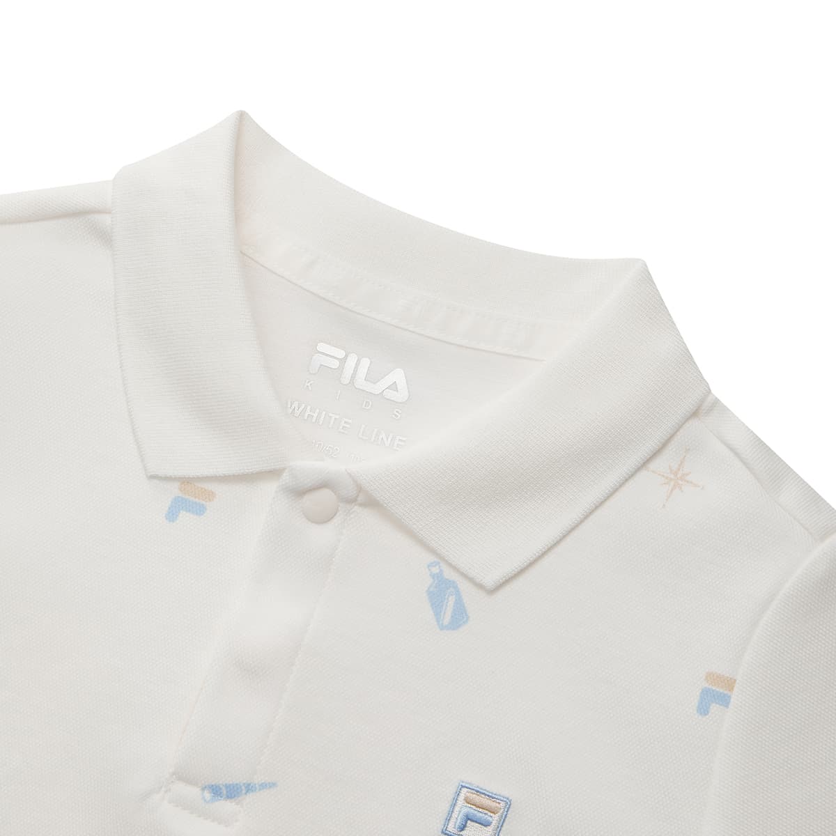 Футболка FILA KIDS Короткий рукав с принтом для детей - изображение 3