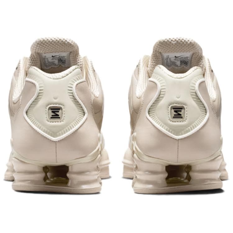 Кроссовки NIKE Shox TL Поддержка Дышащий Low Топ Повседневная обувь Мужской Бежевый - изображение 4
